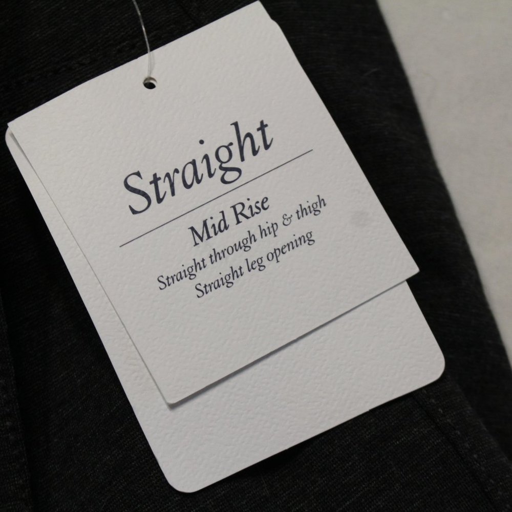 Croft & Barrow pants straight mid rise Stretch - Picture 3 of 8